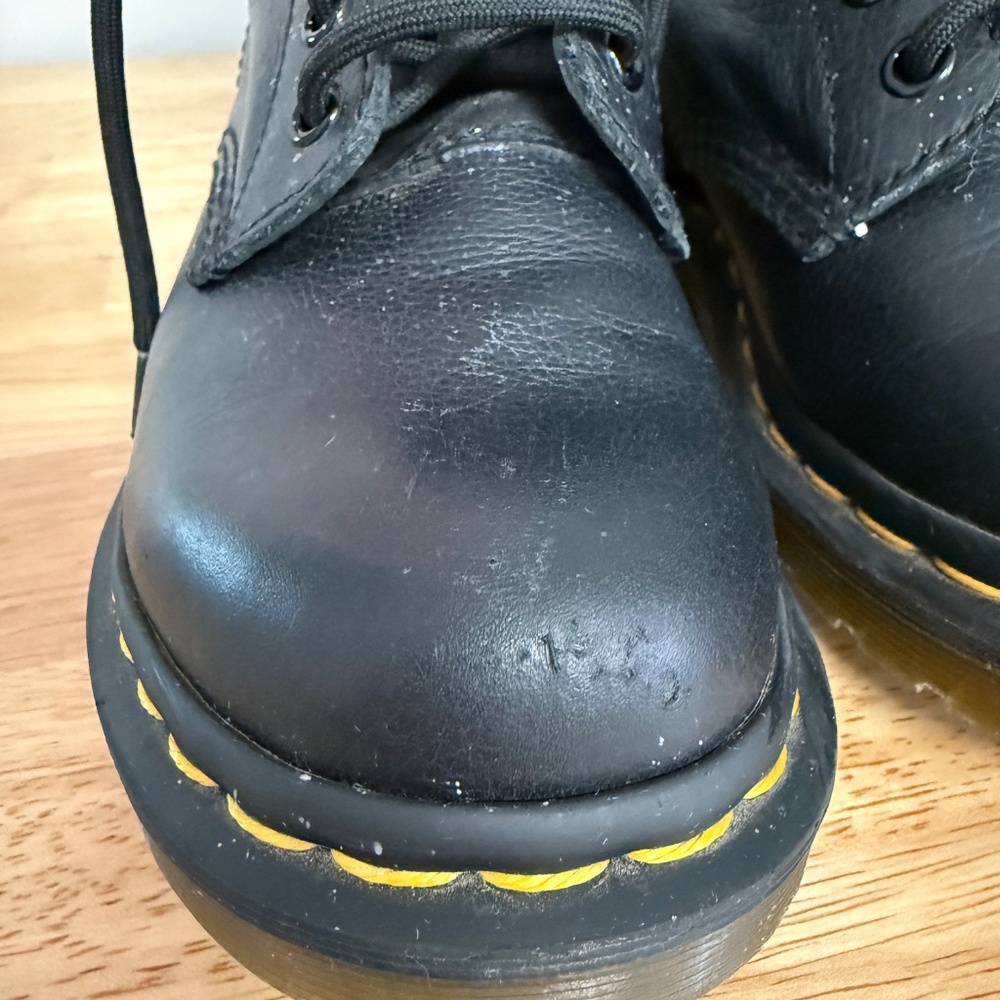 Dr. Martens Black Pascal Combat Boots - Size 5 - Picture 4 of 10